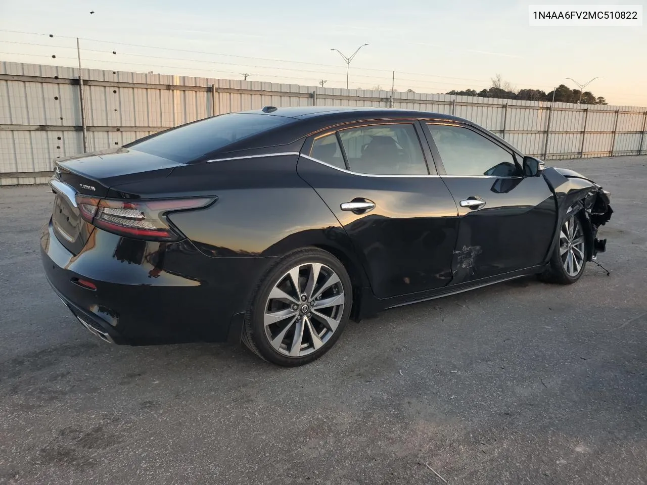2021 Nissan Maxima Platinum VIN: 1N4AA6FV2MC510822 Lot: 43782045