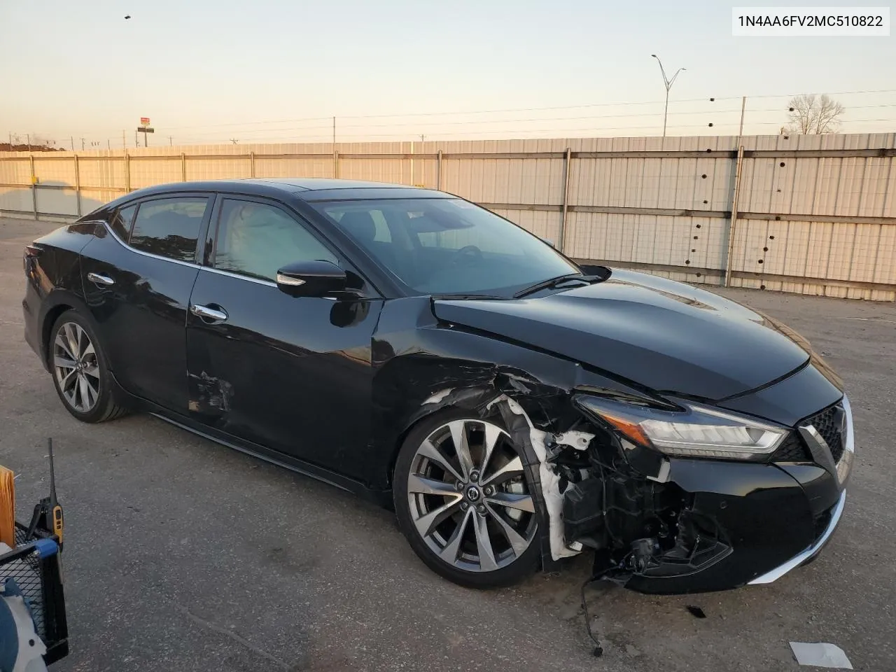 2021 Nissan Maxima Platinum VIN: 1N4AA6FV2MC510822 Lot: 43782045