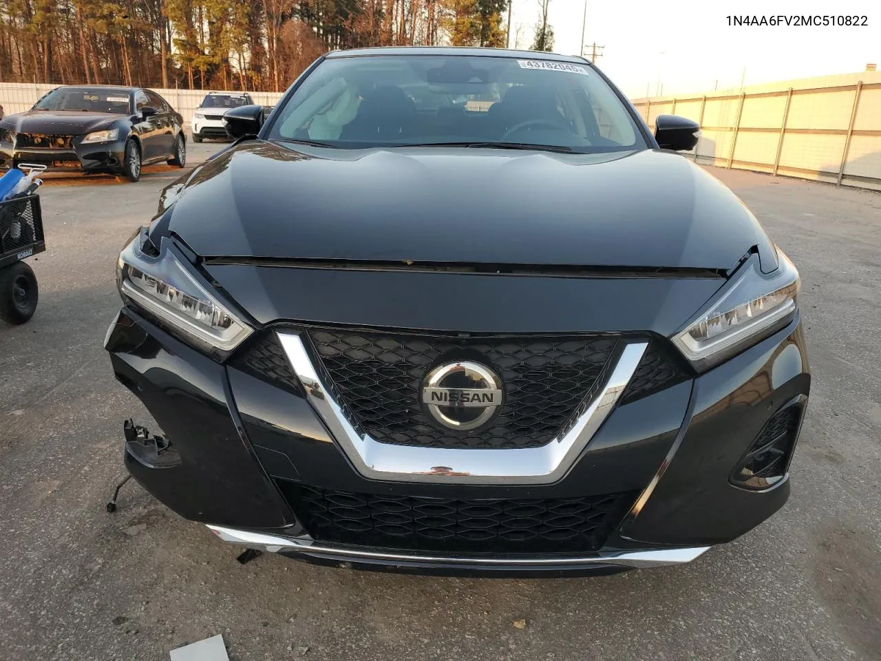2021 Nissan Maxima Platinum VIN: 1N4AA6FV2MC510822 Lot: 43782045