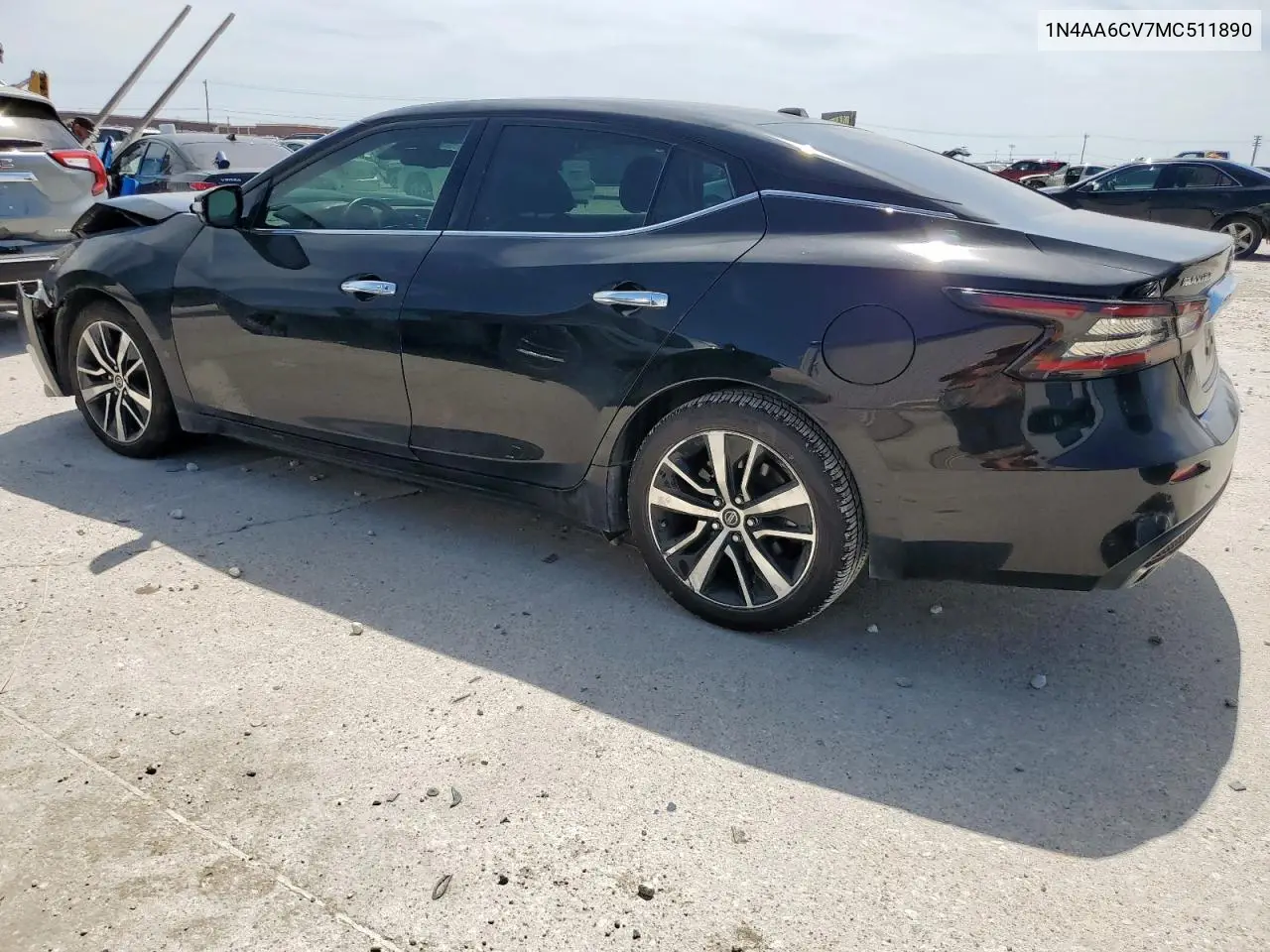 2021 Nissan Maxima Sv VIN: 1N4AA6CV7MC511890 Lot: 56579865