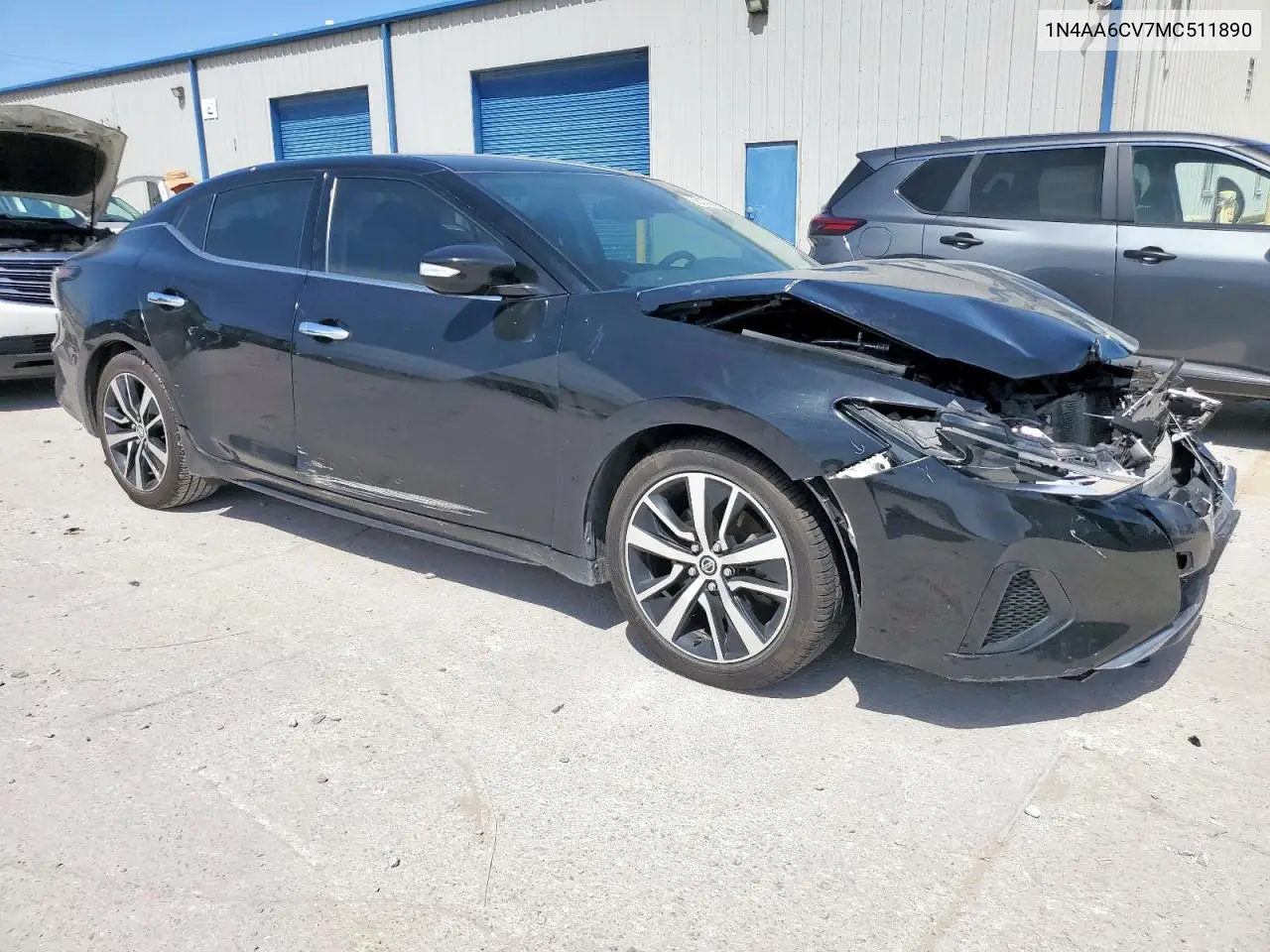 2021 Nissan Maxima Sv VIN: 1N4AA6CV7MC511890 Lot: 56579865