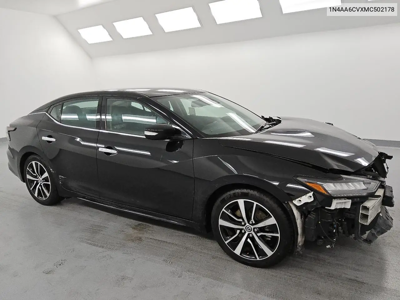 2021 Nissan Maxima Sv VIN: 1N4AA6CVXMC502178 Lot: 60043795