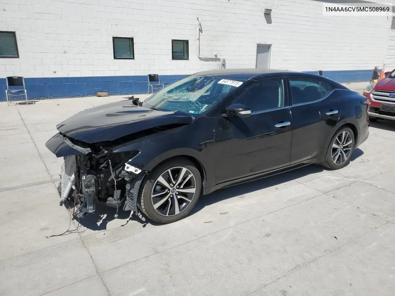 2021 Nissan Maxima Sv VIN: 1N4AA6CV5MC508969 Lot: 64577915