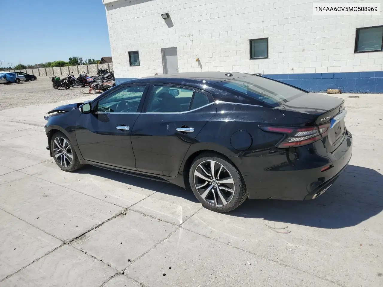 2021 Nissan Maxima Sv VIN: 1N4AA6CV5MC508969 Lot: 64577915