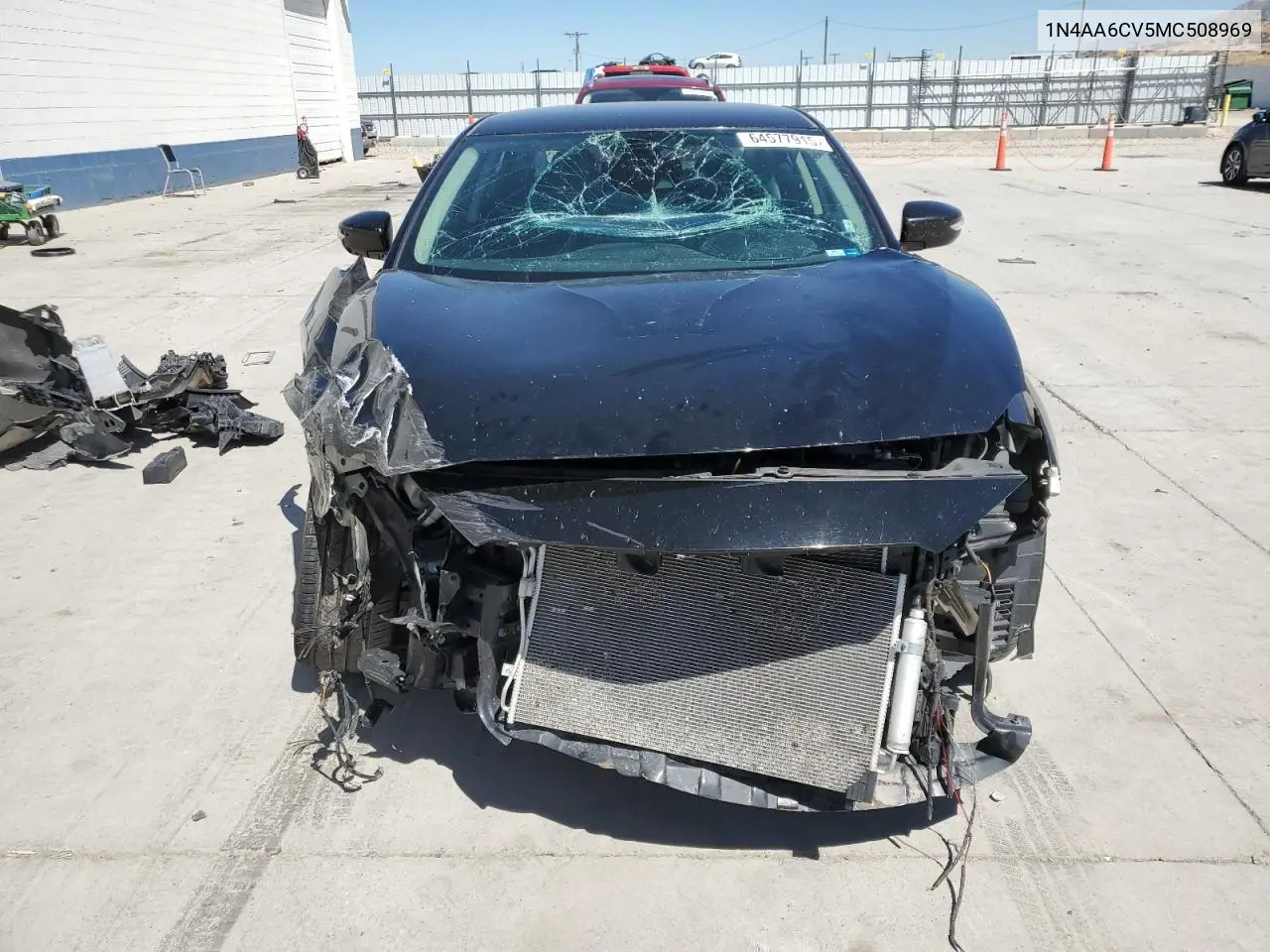 2021 Nissan Maxima Sv VIN: 1N4AA6CV5MC508969 Lot: 64577915
