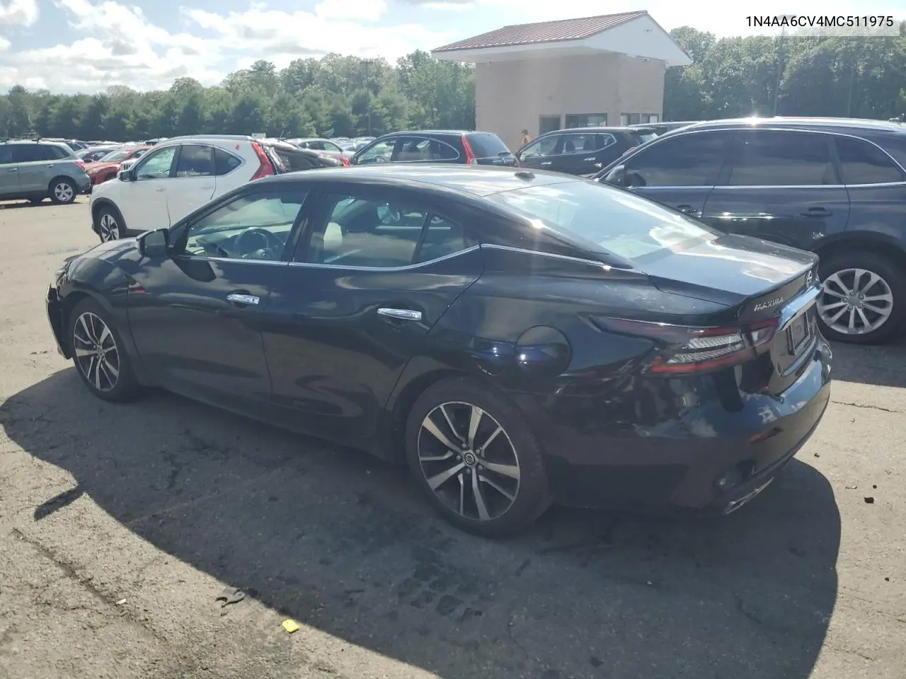 2021 Nissan Maxima Sv VIN: 1N4AA6CV4MC511975 Lot: 64868365