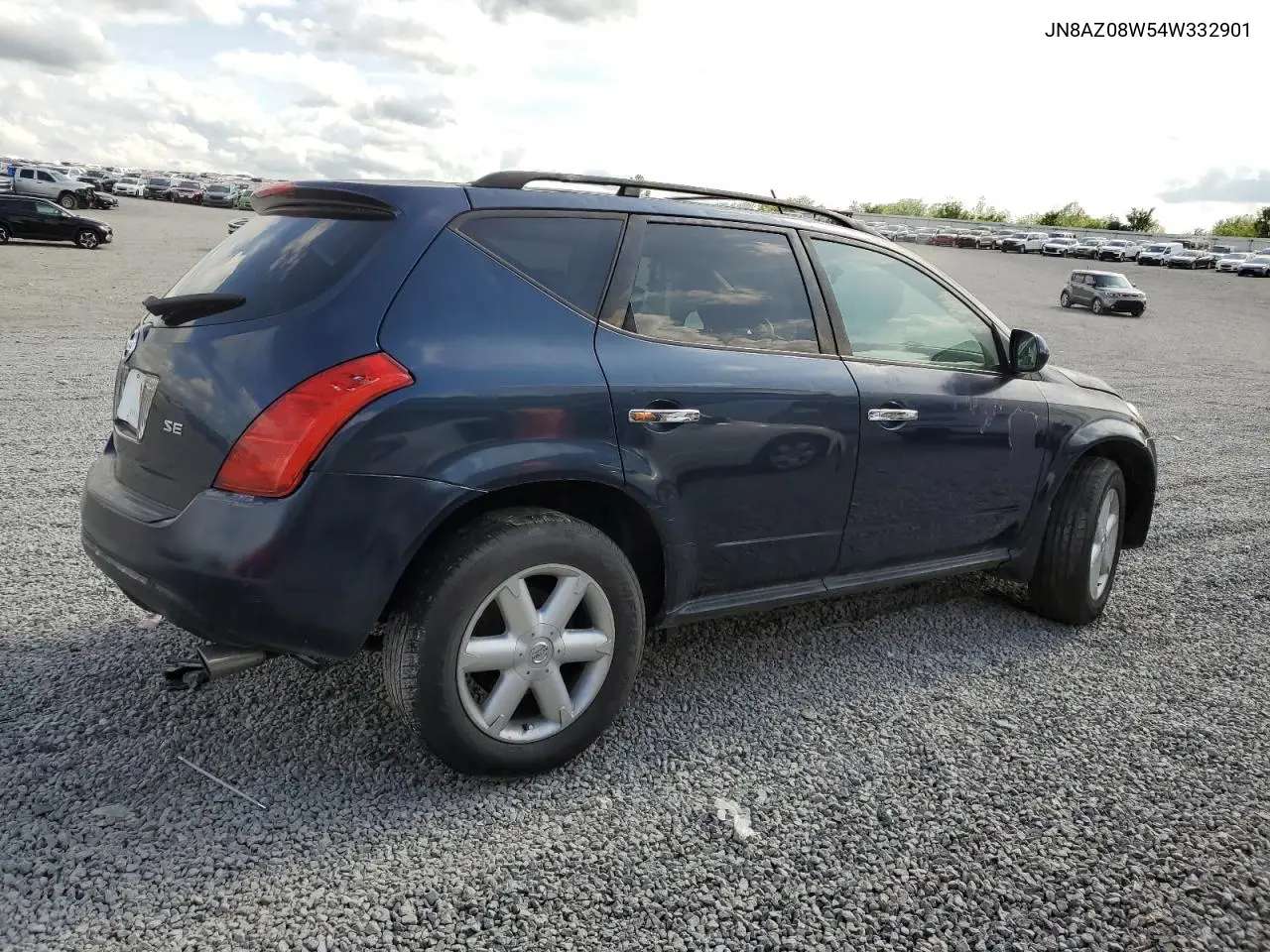 2004 Nissan Murano Sl VIN: JN8AZ08W54W332901 Lot: 55225705