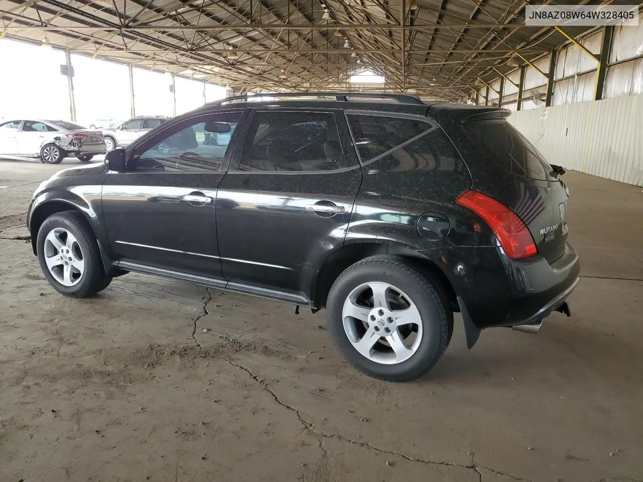 2004 Nissan Murano Sl VIN: JN8AZ08W64W328405 Lot: 55695465