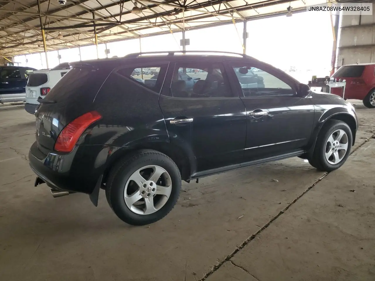 2004 Nissan Murano Sl VIN: JN8AZ08W64W328405 Lot: 55695465