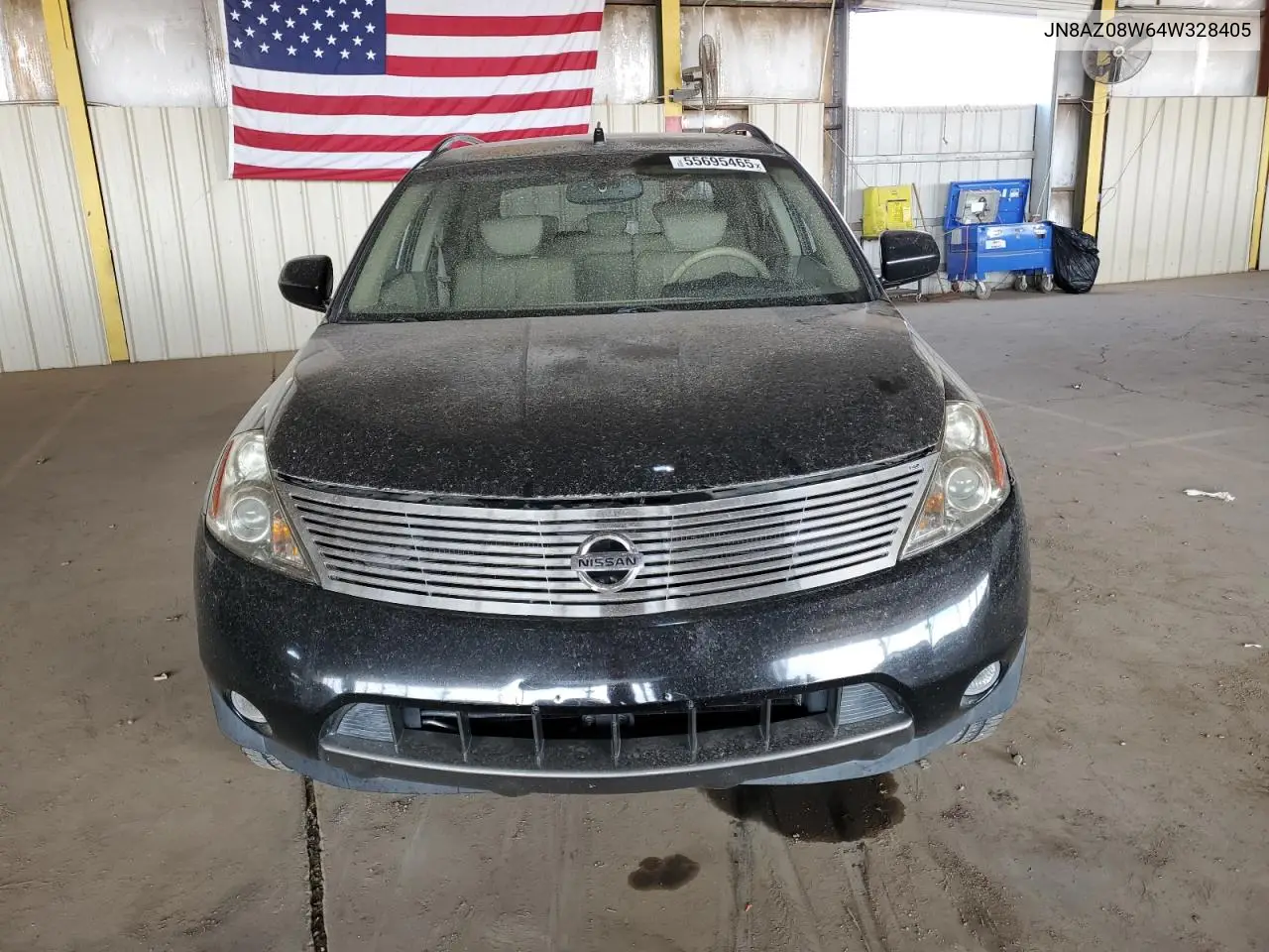 2004 Nissan Murano Sl VIN: JN8AZ08W64W328405 Lot: 55695465