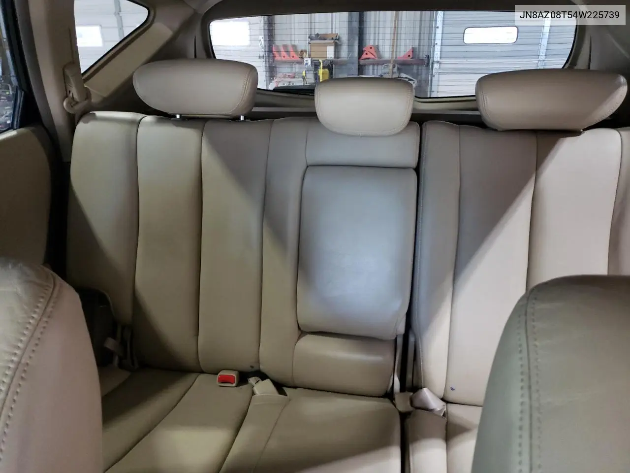 2004 Nissan Murano Sl VIN: JN8AZ08T54W225739 Lot: 62986685