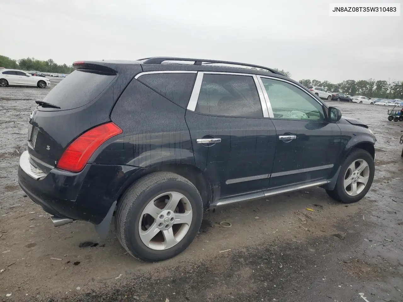 2005 Nissan Murano Sl VIN: JN8AZ08T35W310483 Lot: 56469485