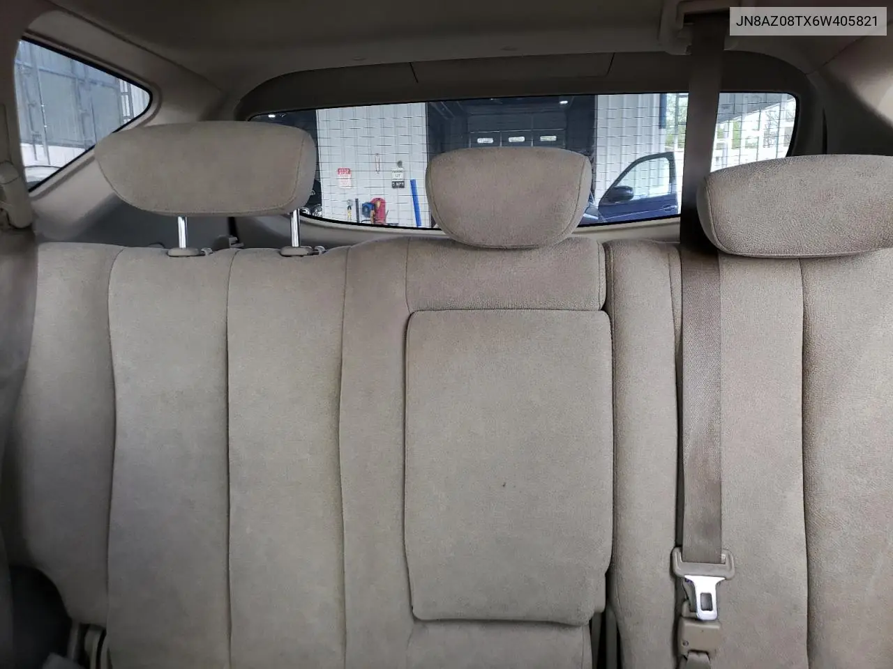2006 Nissan Murano Sl VIN: JN8AZ08TX6W405821 Lot: 51980445