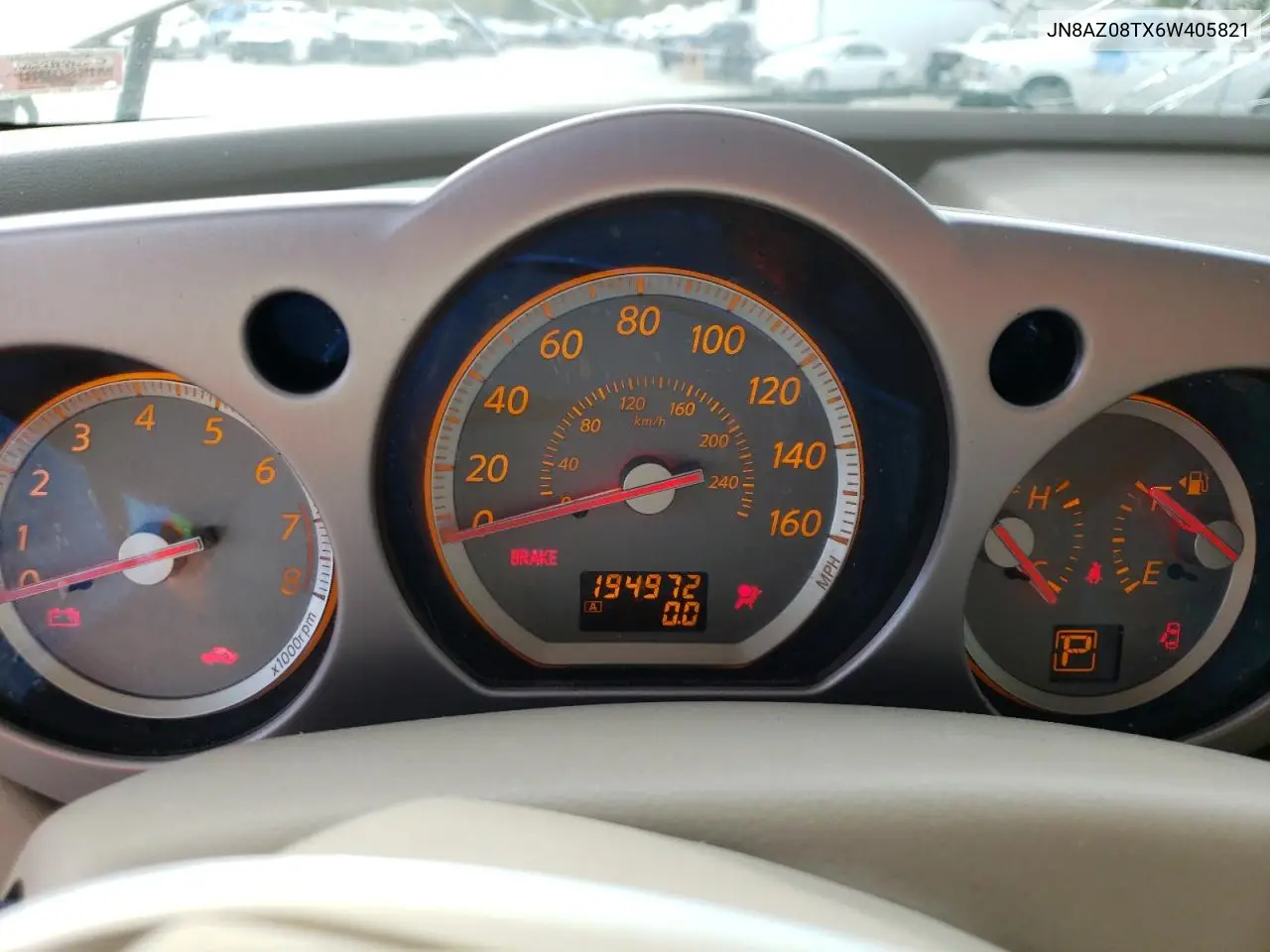 2006 Nissan Murano Sl VIN: JN8AZ08TX6W405821 Lot: 51980445