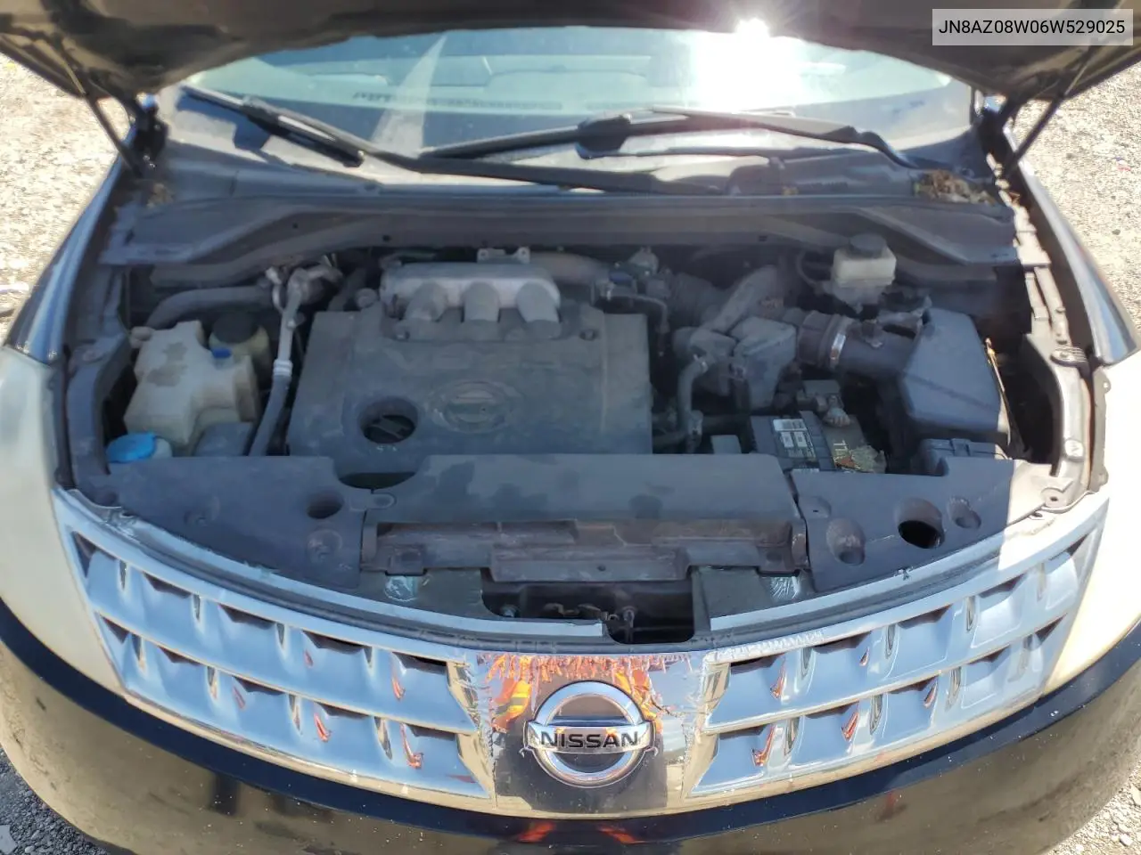 2006 Nissan Murano Sl VIN: JN8AZ08W06W529025 Lot: 55822745