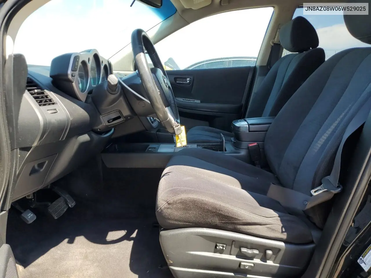 2006 Nissan Murano Sl VIN: JN8AZ08W06W529025 Lot: 55822745
