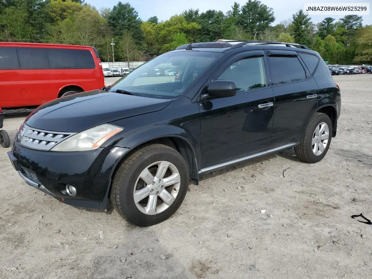 2006 Nissan Murano Sl VIN: JN8AZ08W66W525299 Lot: 56001605