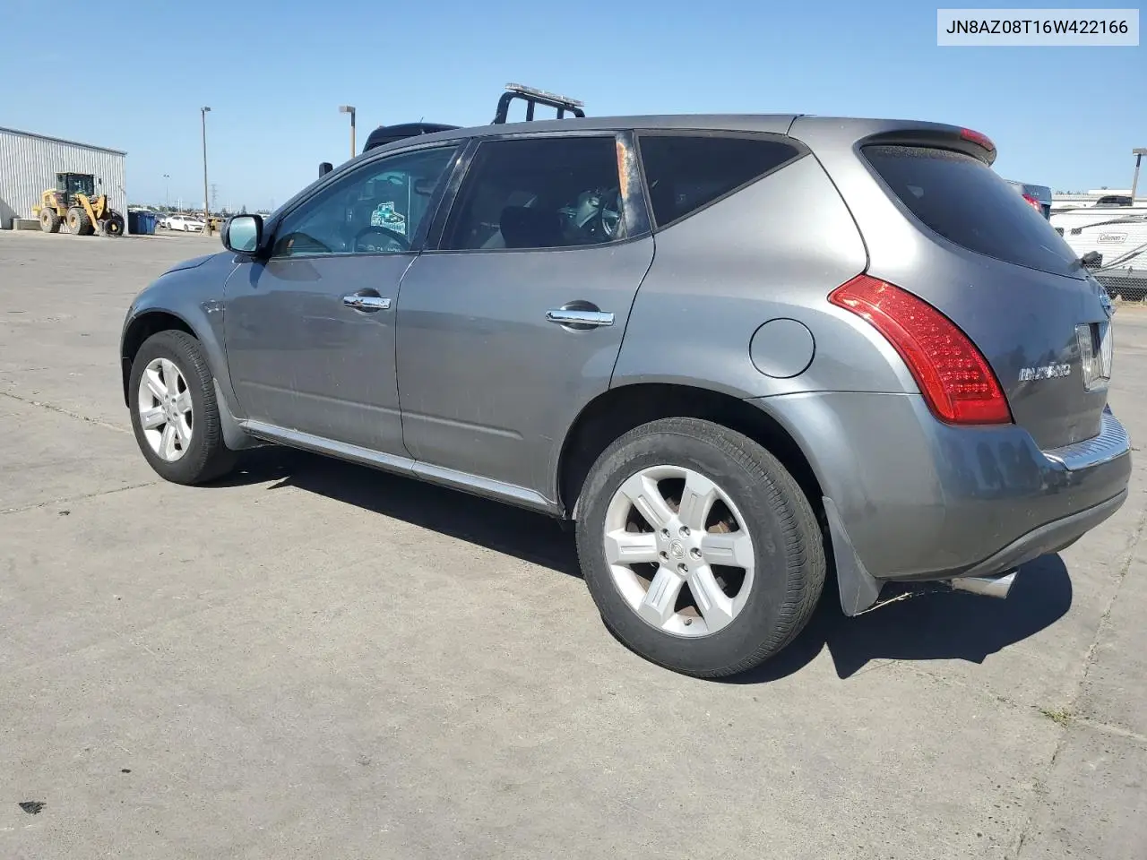 2006 Nissan Murano Sl VIN: JN8AZ08T16W422166 Lot: 56420595