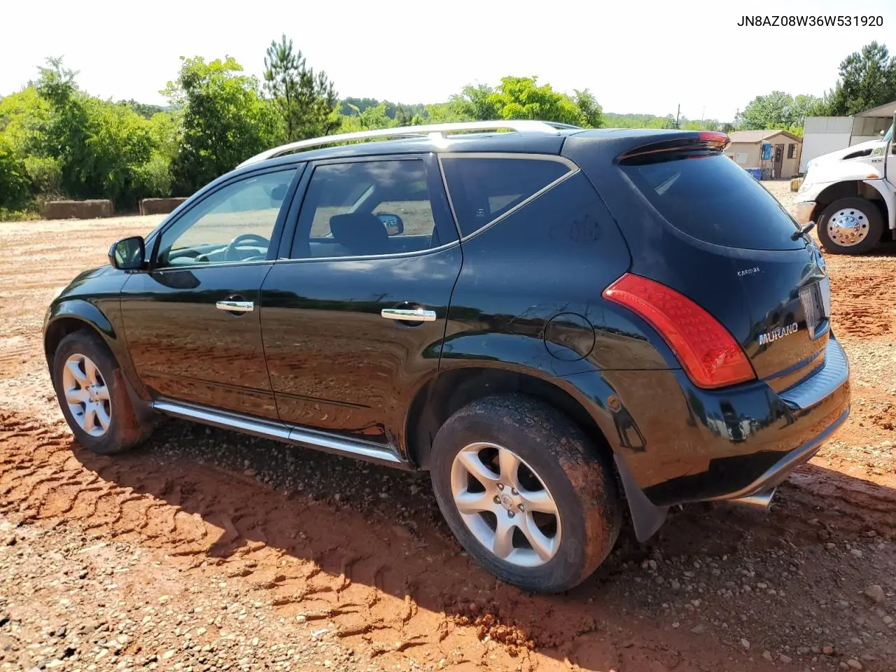 2006 Nissan Murano Sl VIN: JN8AZ08W36W531920 Lot: 57418785