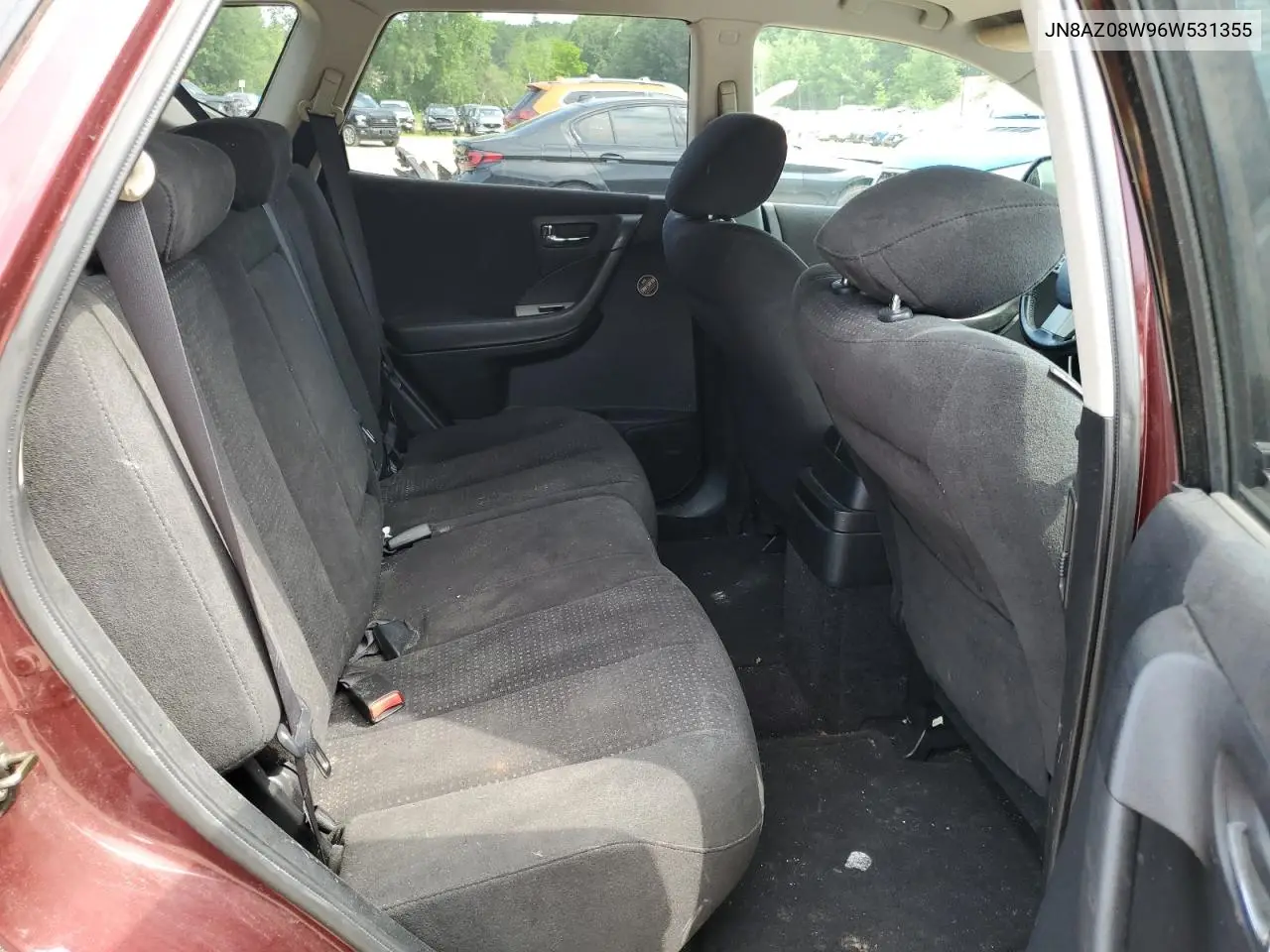2006 Nissan Murano Sl VIN: JN8AZ08W96W531355 Lot: 59662445