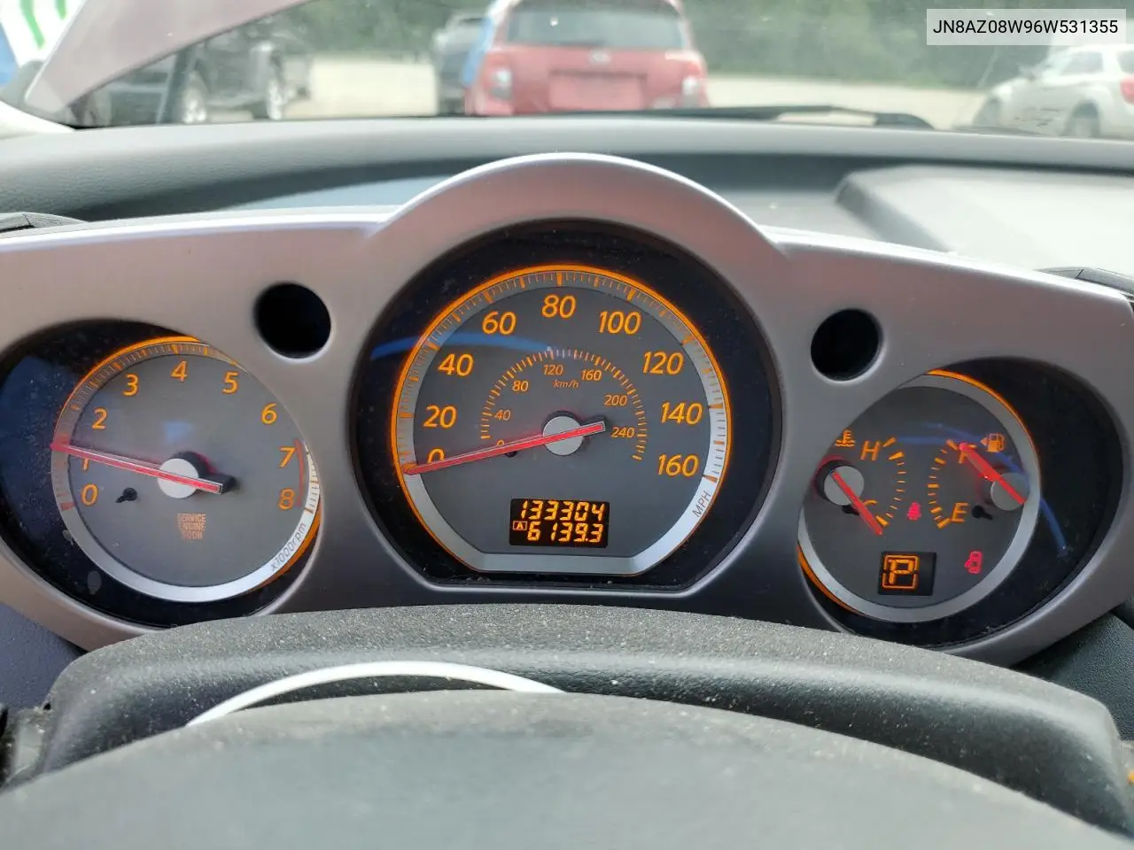 2006 Nissan Murano Sl VIN: JN8AZ08W96W531355 Lot: 59662445