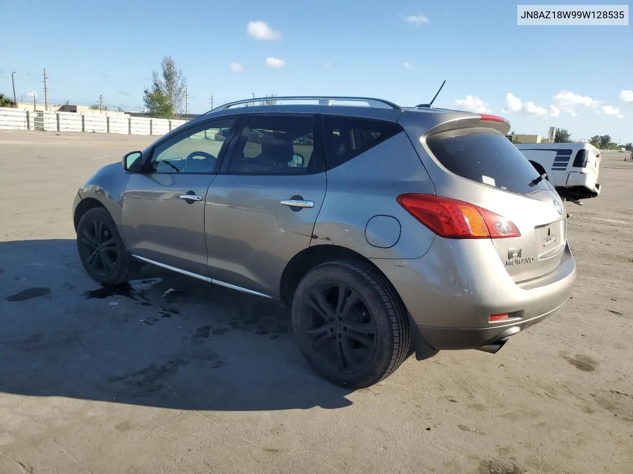 2009 Nissan Murano S VIN: JN8AZ18W99W128535 Lot: 42794145