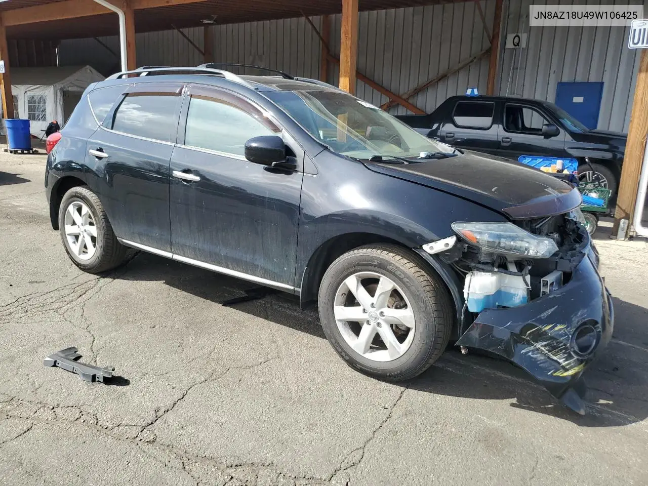 2009 Nissan Murano S VIN: JN8AZ18U49W106425 Lot: 52638295