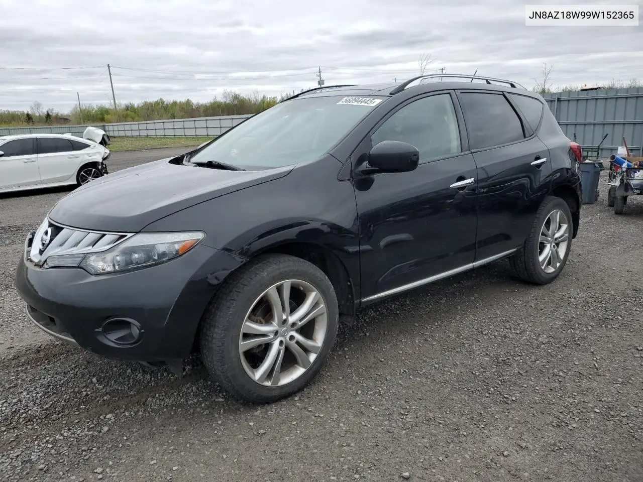 2009 Nissan Murano S VIN: JN8AZ18W99W152365 Lot: 56094445