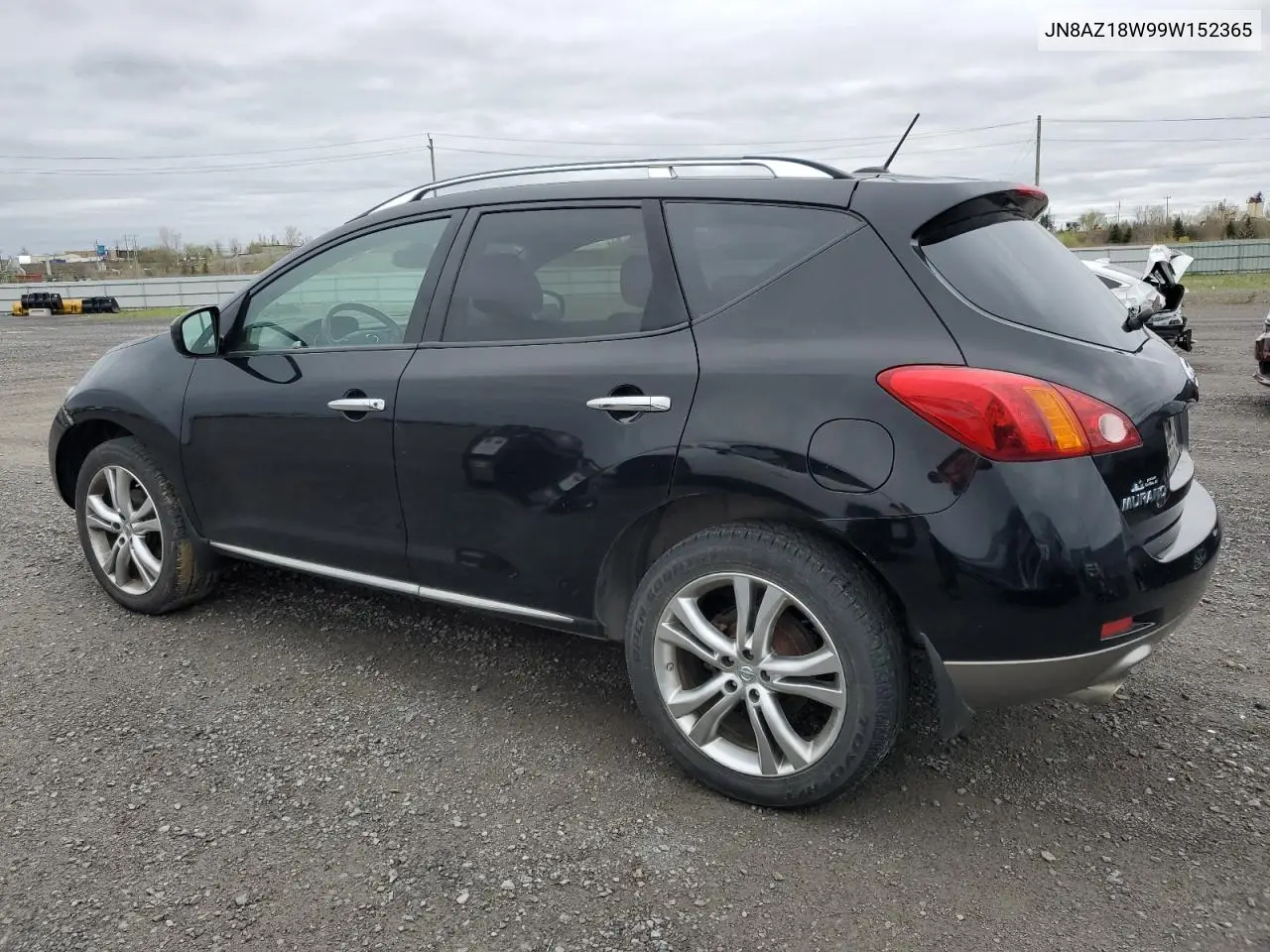 2009 Nissan Murano S VIN: JN8AZ18W99W152365 Lot: 56094445