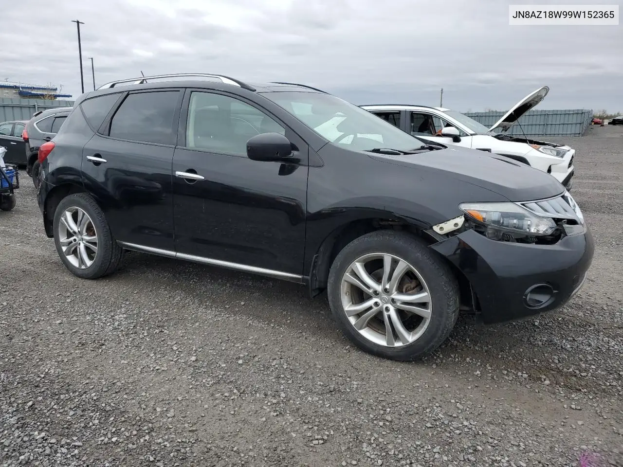 2009 Nissan Murano S VIN: JN8AZ18W99W152365 Lot: 56094445