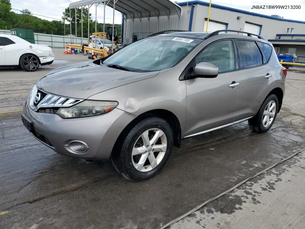 2009 Nissan Murano S VIN: JN8AZ18W99W213200 Lot: 56867785