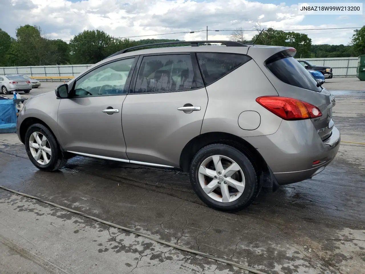 2009 Nissan Murano S VIN: JN8AZ18W99W213200 Lot: 56867785