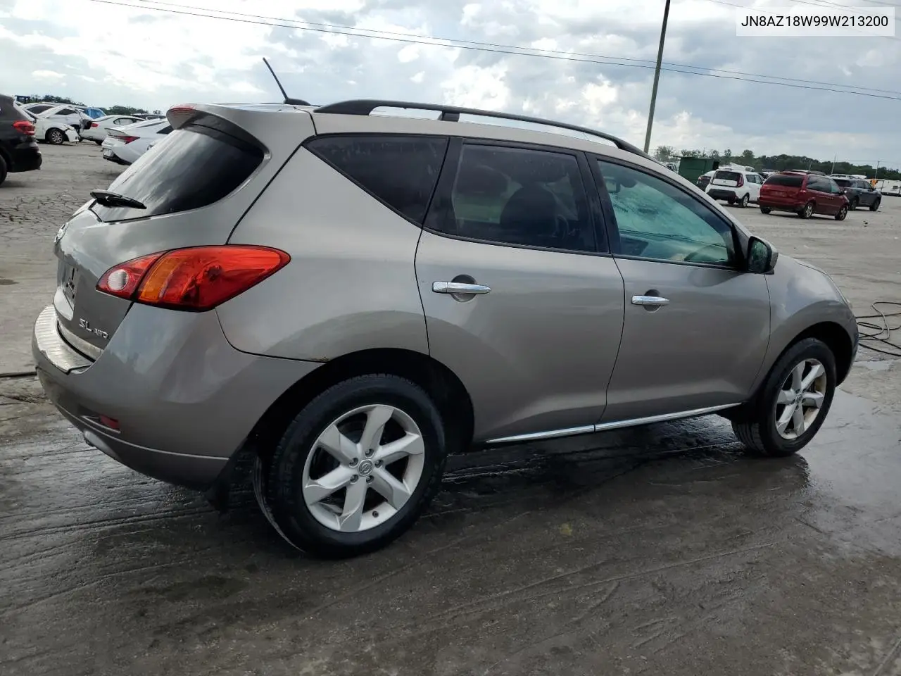 2009 Nissan Murano S VIN: JN8AZ18W99W213200 Lot: 56867785