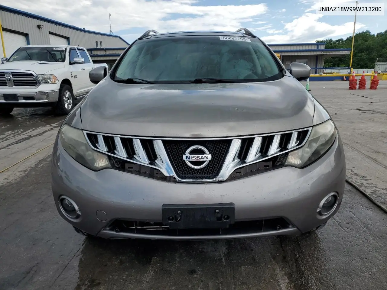 2009 Nissan Murano S VIN: JN8AZ18W99W213200 Lot: 56867785