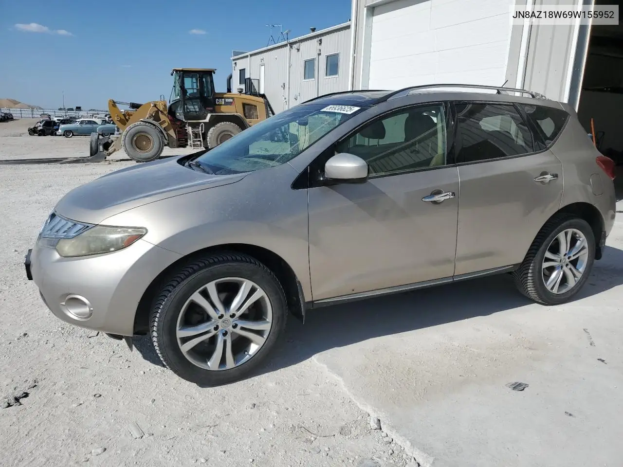 2009 Nissan Murano S VIN: JN8AZ18W69W155952 Lot: 56936625