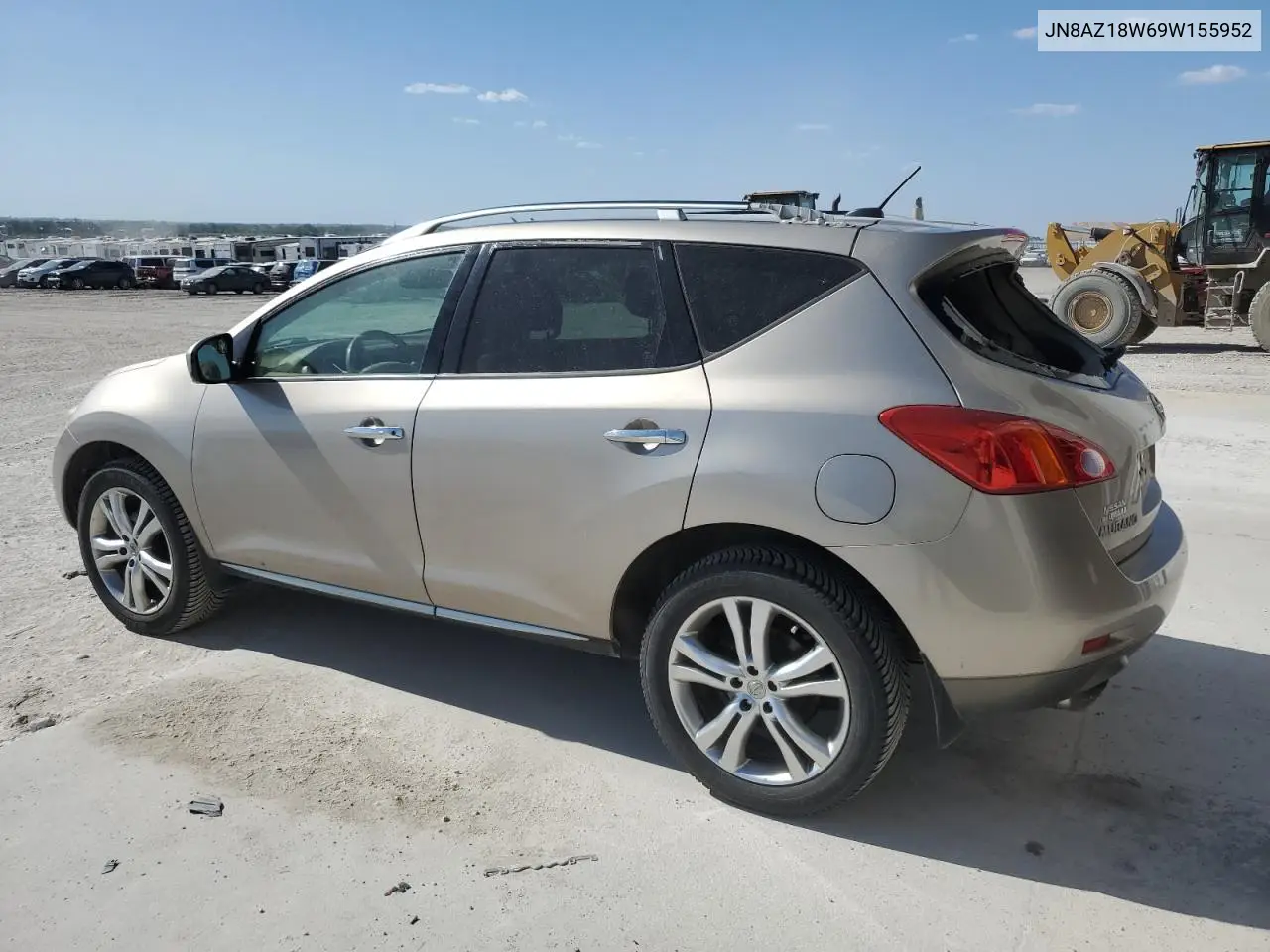 2009 Nissan Murano S VIN: JN8AZ18W69W155952 Lot: 56936625