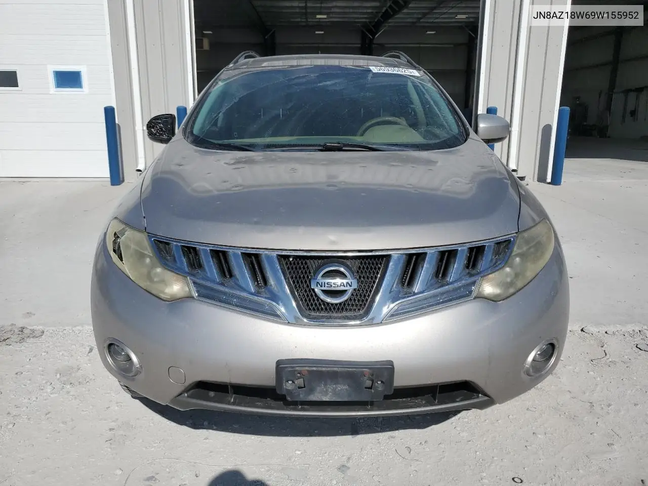 2009 Nissan Murano S VIN: JN8AZ18W69W155952 Lot: 56936625