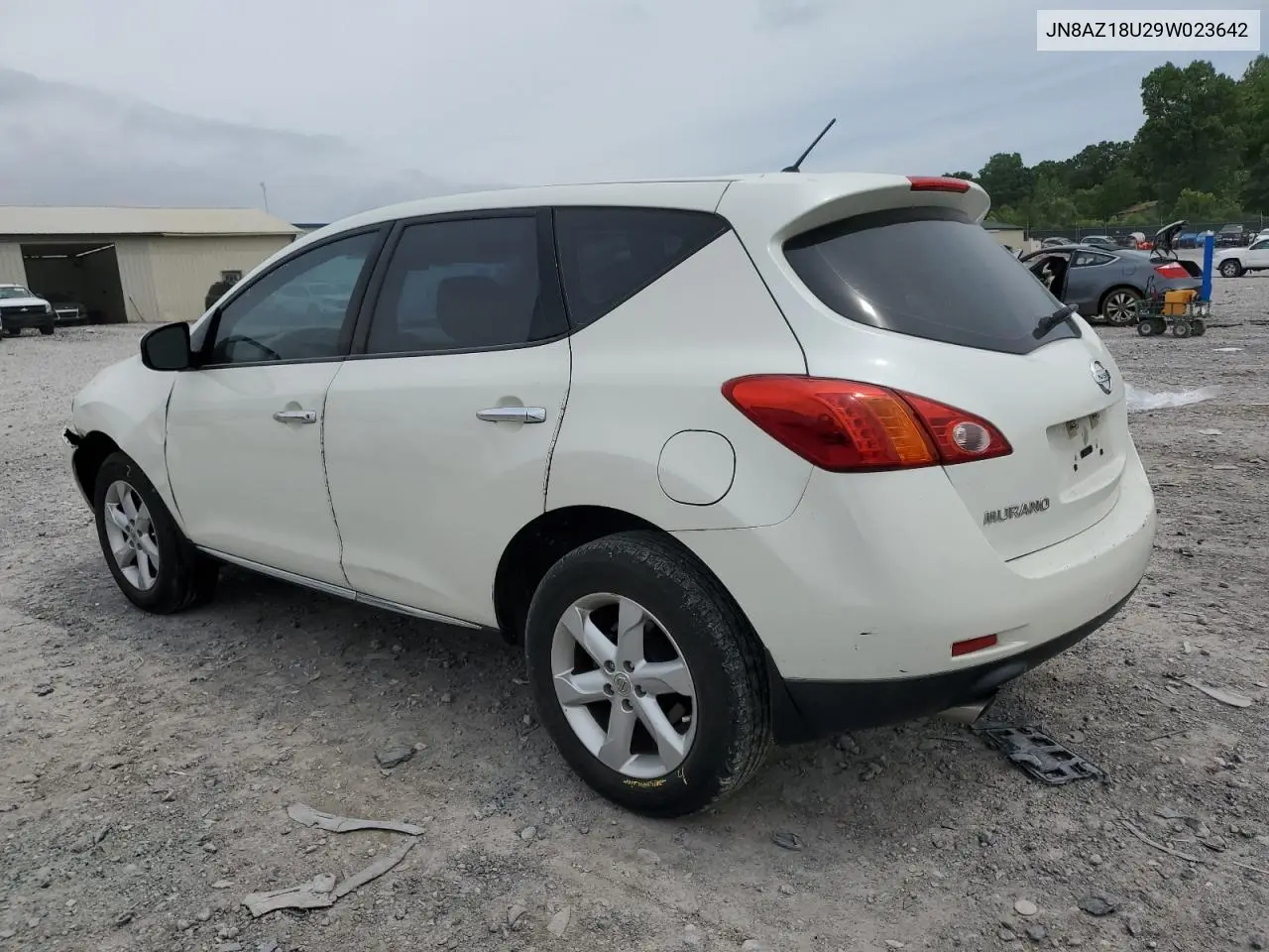2009 Nissan Murano S VIN: JN8AZ18U29W023642 Lot: 56943475