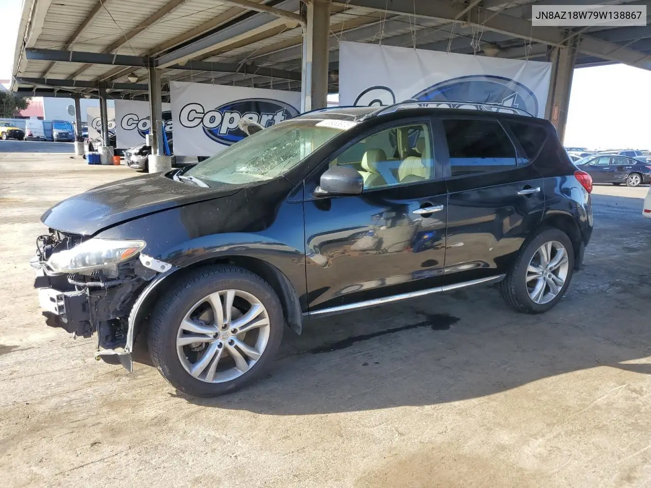 2009 Nissan Murano S VIN: JN8AZ18W79W138867 Lot: 56953975