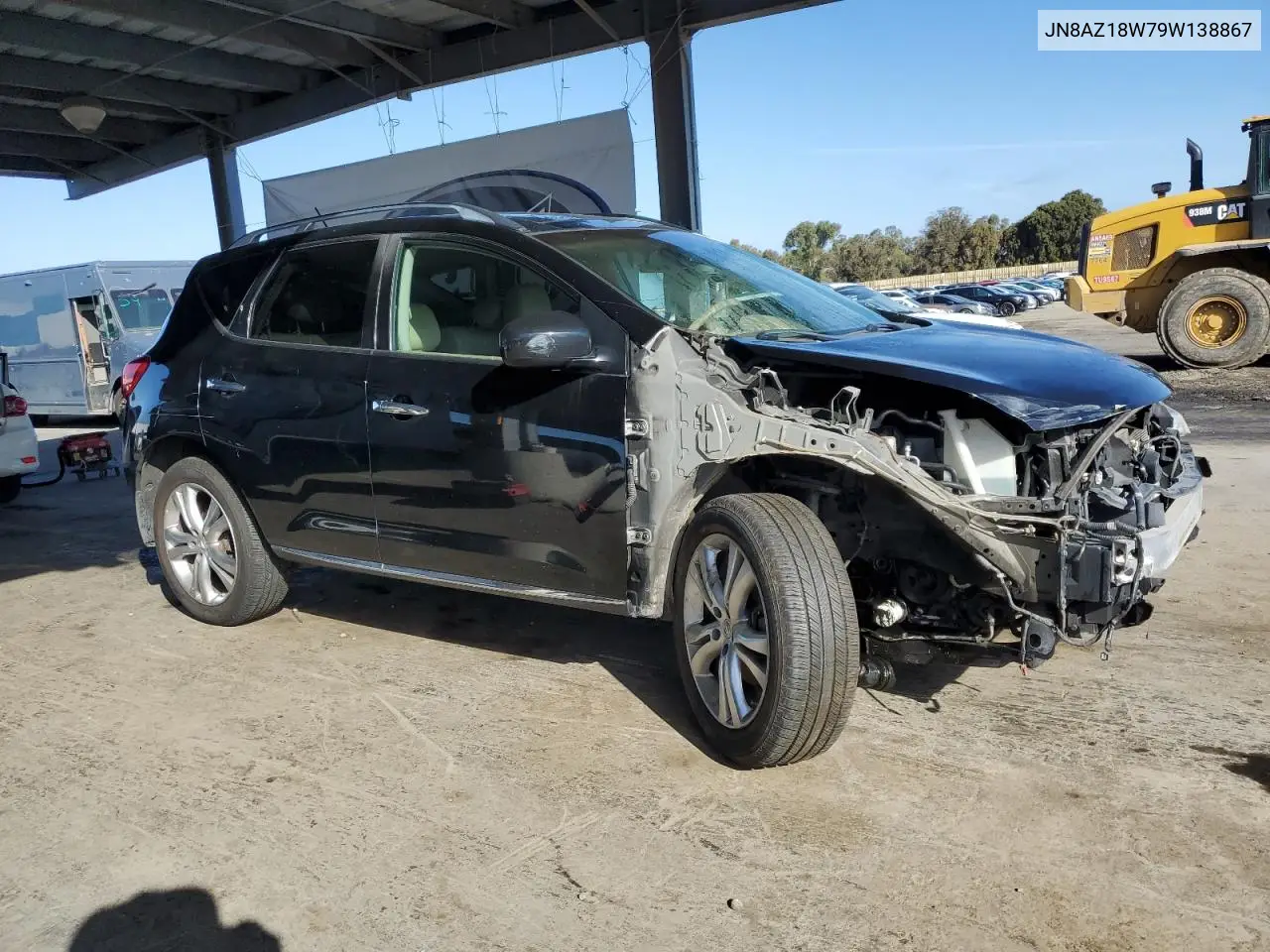 2009 Nissan Murano S VIN: JN8AZ18W79W138867 Lot: 56953975