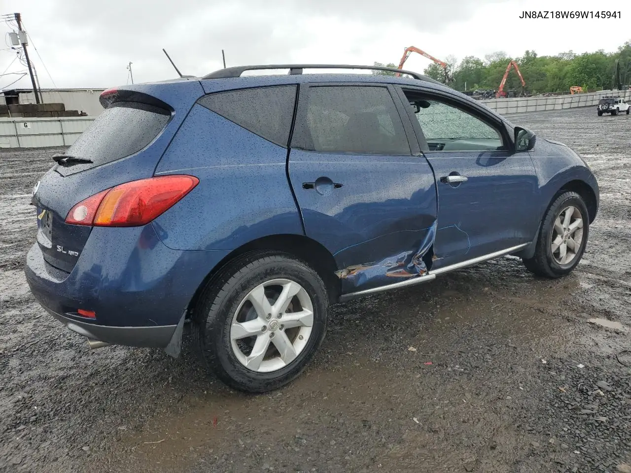 2009 Nissan Murano S VIN: JN8AZ18W69W145941 Lot: 57023275