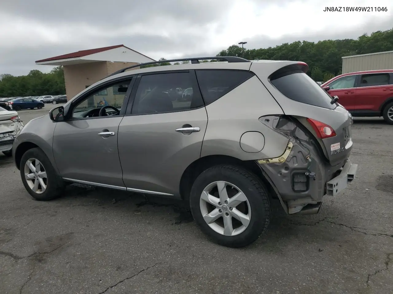2009 Nissan Murano S VIN: JN8AZ18W49W211046 Lot: 58597615