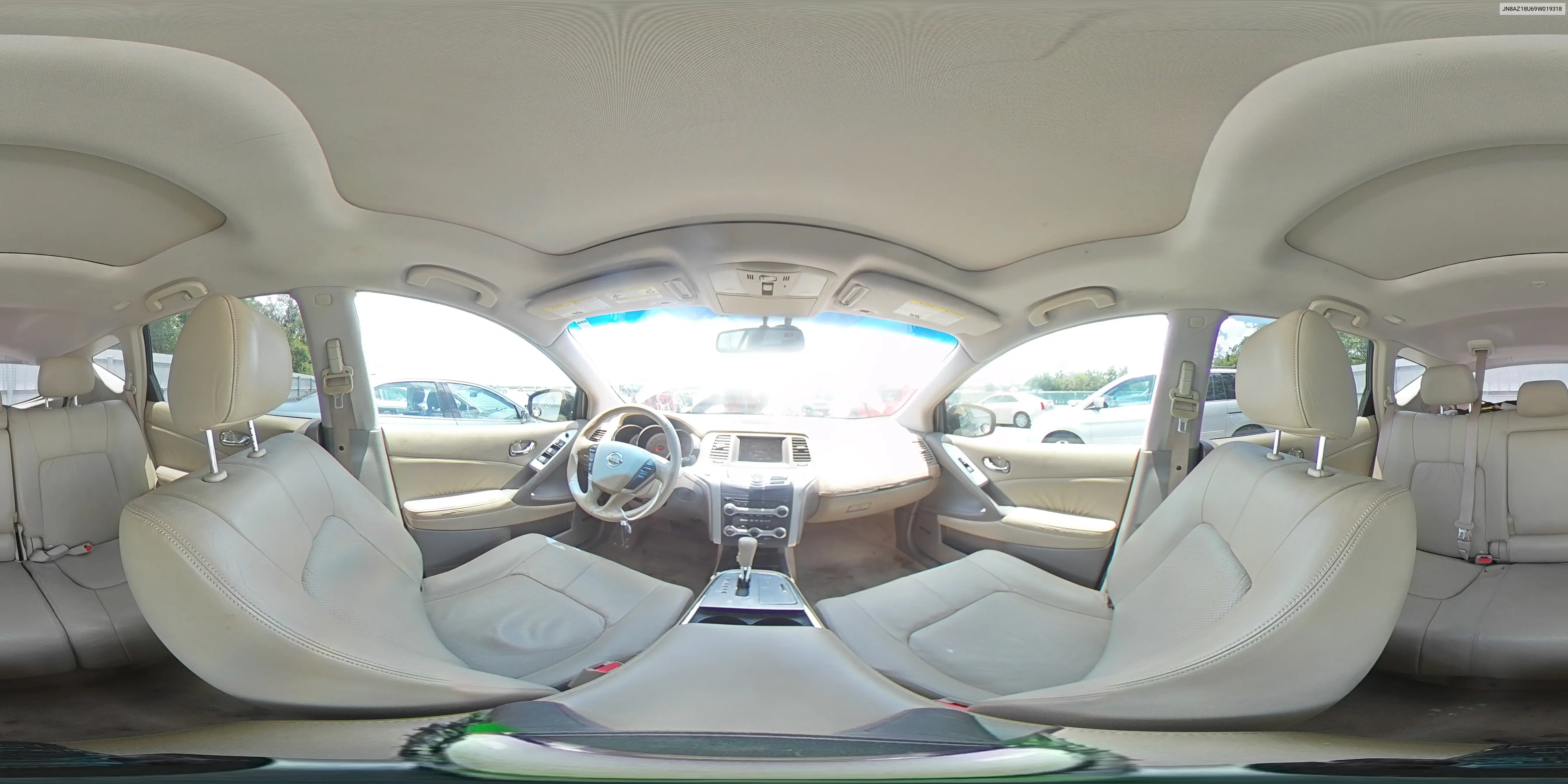 2009 Nissan Murano S VIN: JN8AZ18U69W019318 Lot: 61144805