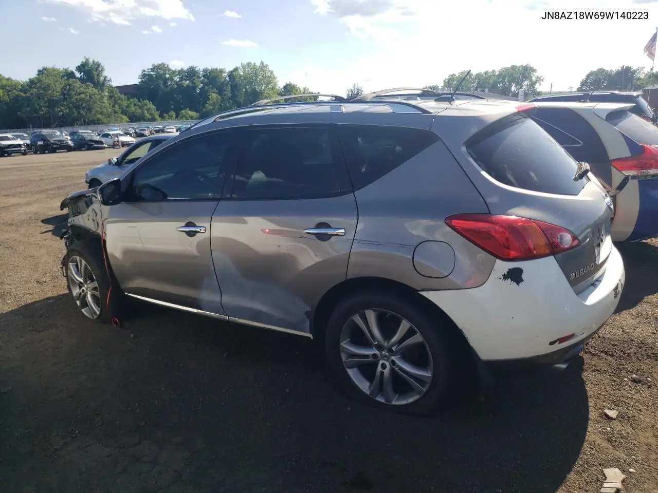 2009 Nissan Murano S VIN: JN8AZ18W69W140223 Lot: 61208145