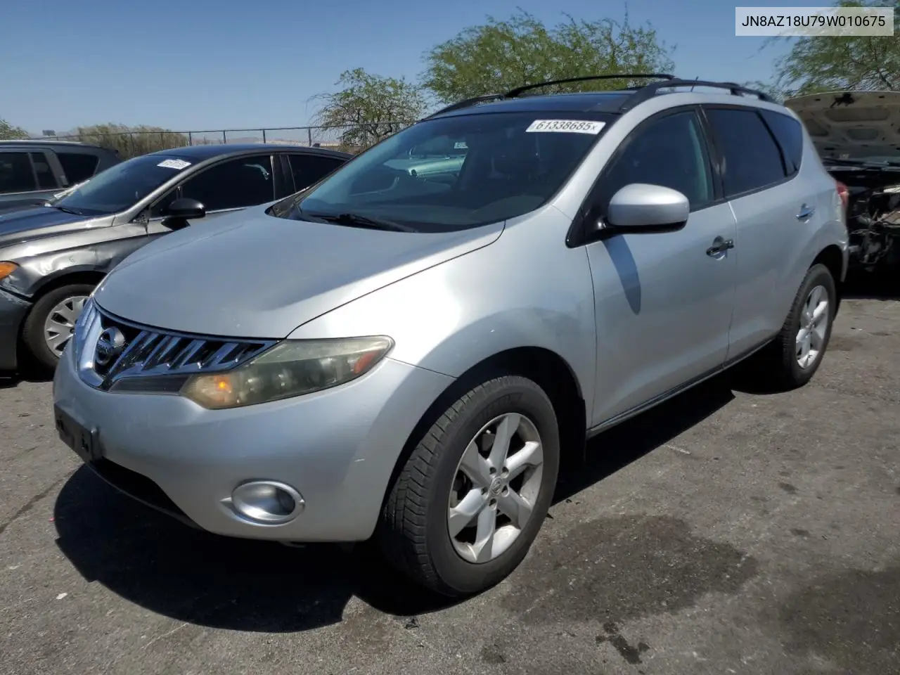 2009 Nissan Murano S VIN: JN8AZ18U79W010675 Lot: 61338685