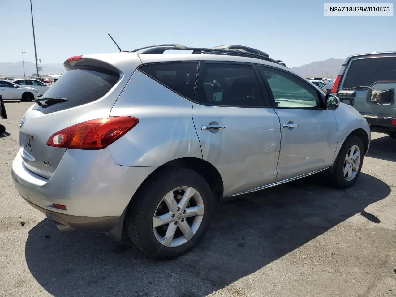 2009 Nissan Murano S VIN: JN8AZ18U79W010675 Lot: 61338685