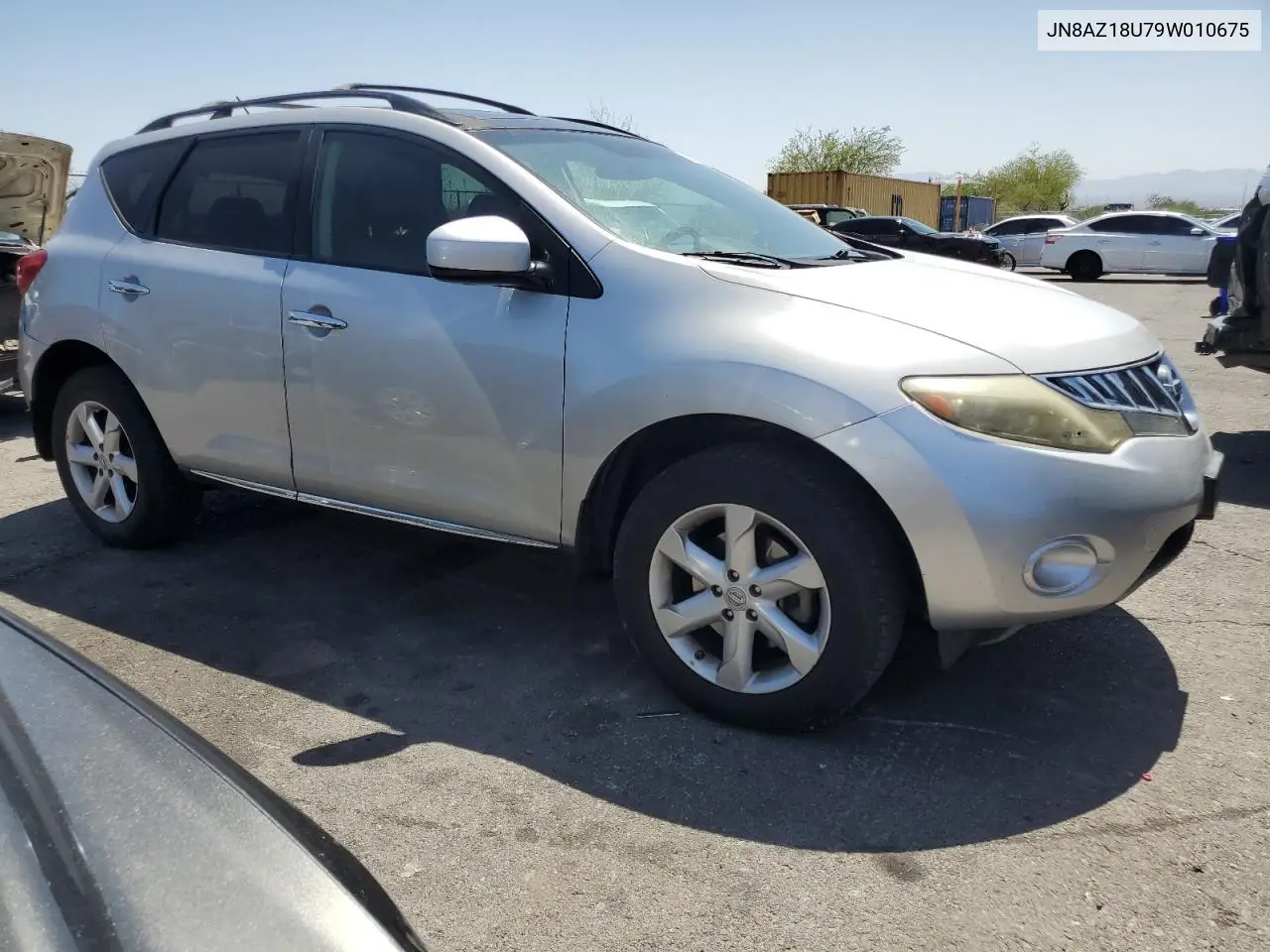2009 Nissan Murano S VIN: JN8AZ18U79W010675 Lot: 61338685