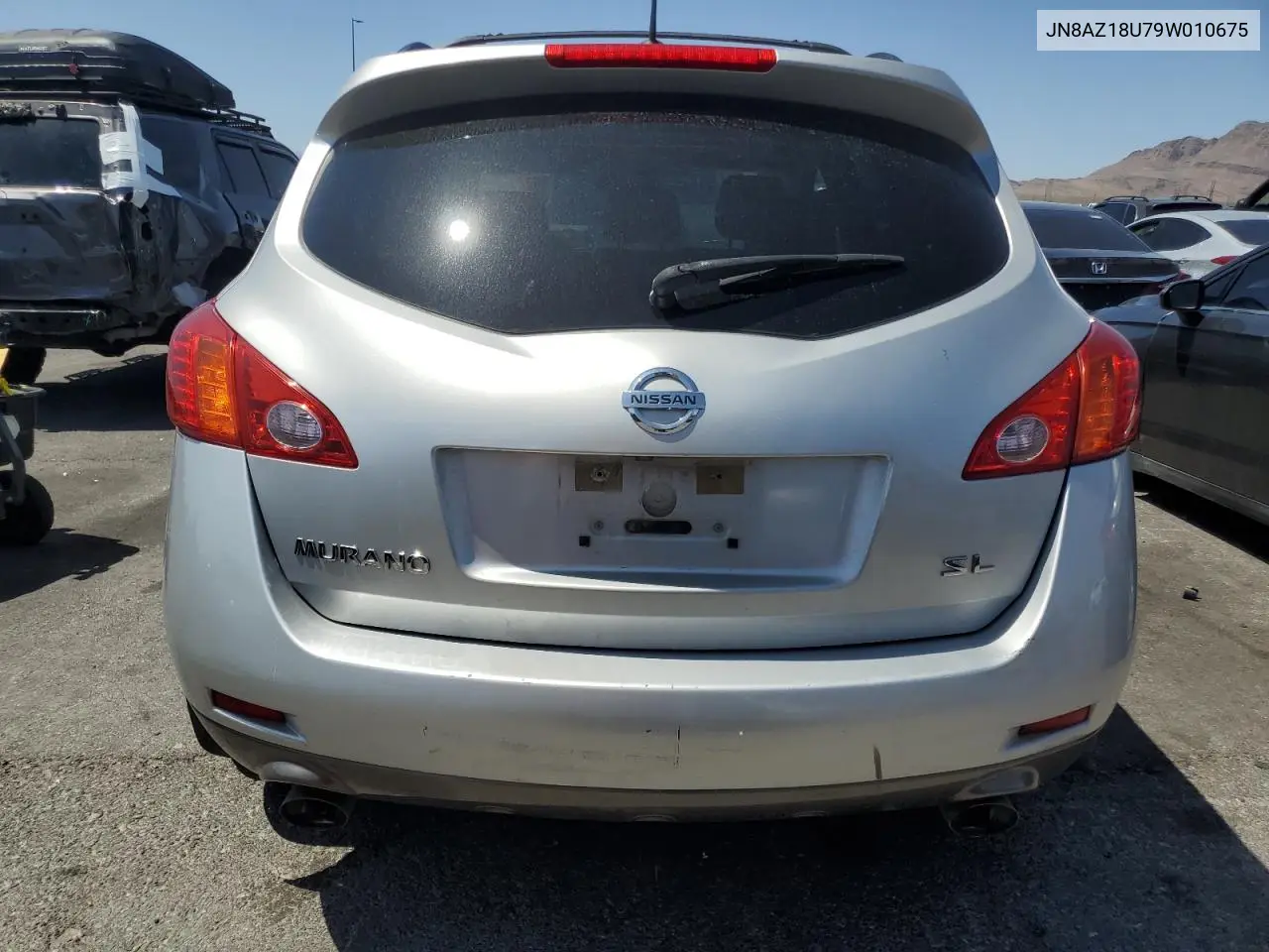 2009 Nissan Murano S VIN: JN8AZ18U79W010675 Lot: 61338685