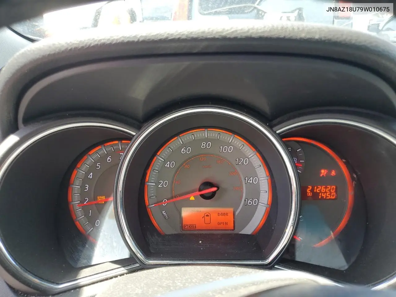2009 Nissan Murano S VIN: JN8AZ18U79W010675 Lot: 61338685