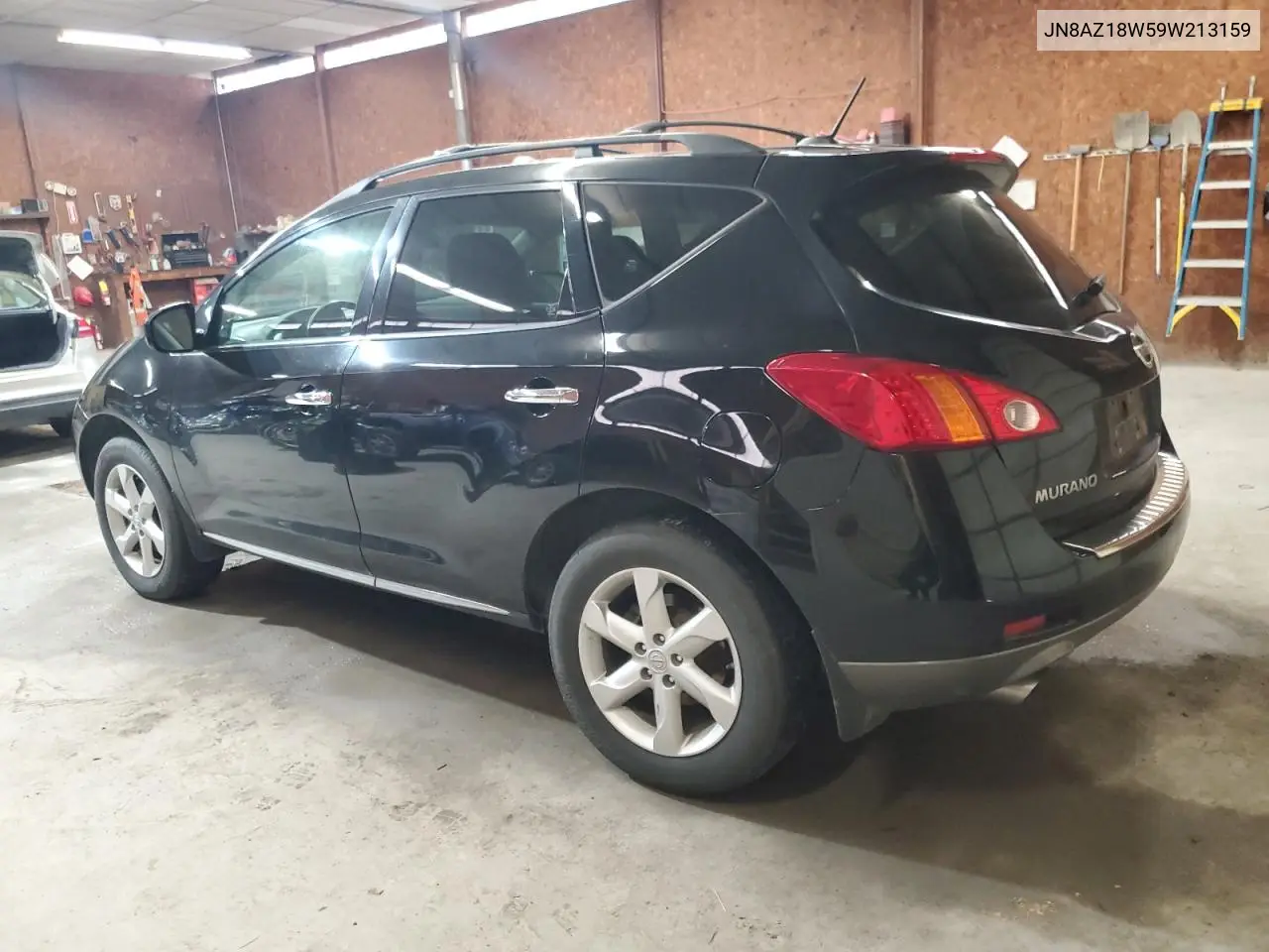 2009 Nissan Murano S VIN: JN8AZ18W59W213159 Lot: 61339005